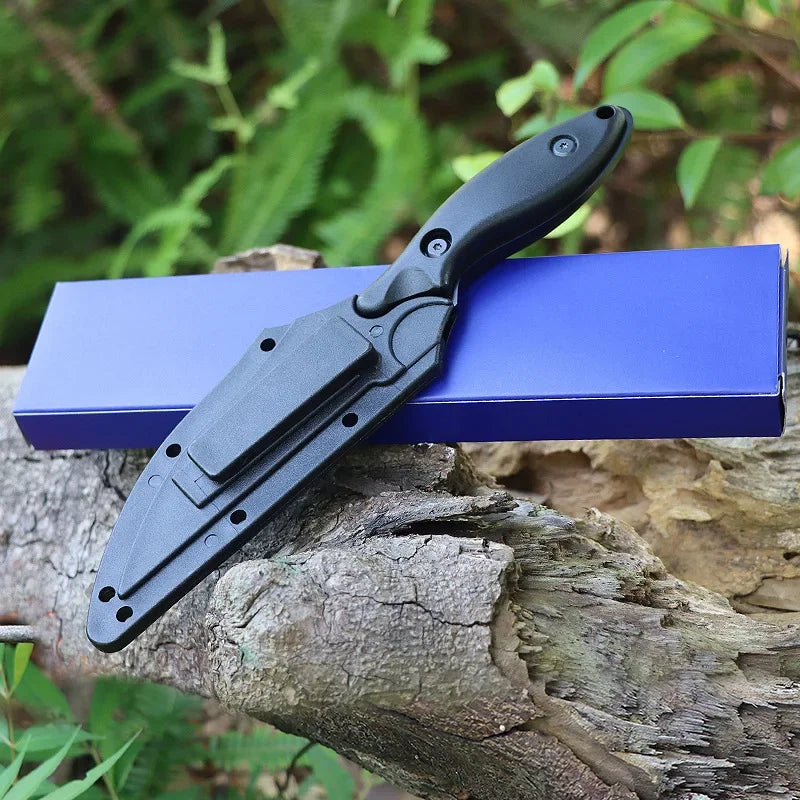 2024 New EDC tool outdoor knife integrated straight knife self-defense small  mini with K-sheath pocket knife