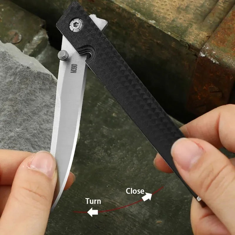 2024 new Folding Knife Outdoor Knife M390 Mini Pocket Knife Defensive  Wild Camping Portable Sharp Pocket