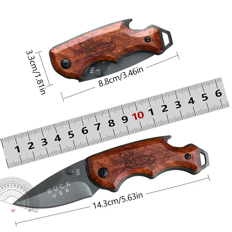 EDC portable pocket knife self-defense multi-function folding knife sharp fruit knife multi-purpose travel outdoor cutting knife