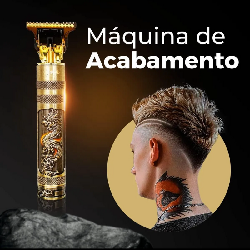 Máquina de Cortar Cabelo gold Dragão a melhor da atualidade