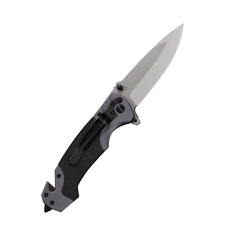 Folding Knife Outdoor Stainless Steel Pocket Knife Carry Folding Knife Fruit Knife Camping Portable High Hardness Sharpness