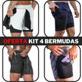 SHORTS DRY_ FIT DE COMPREÇÂO 2 EM 1