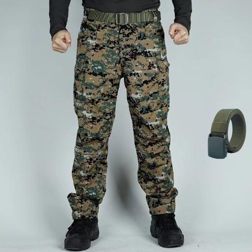 HF Oferta Relâmpago 🔥Calça Militar Tática Resistente e Impermeável + Cinto de Brinde-- 🔥Dois para mais desconto