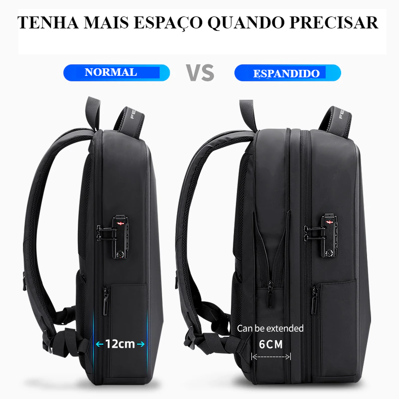 Mochila Veneza 3D com Carregador Integrado - Maschille