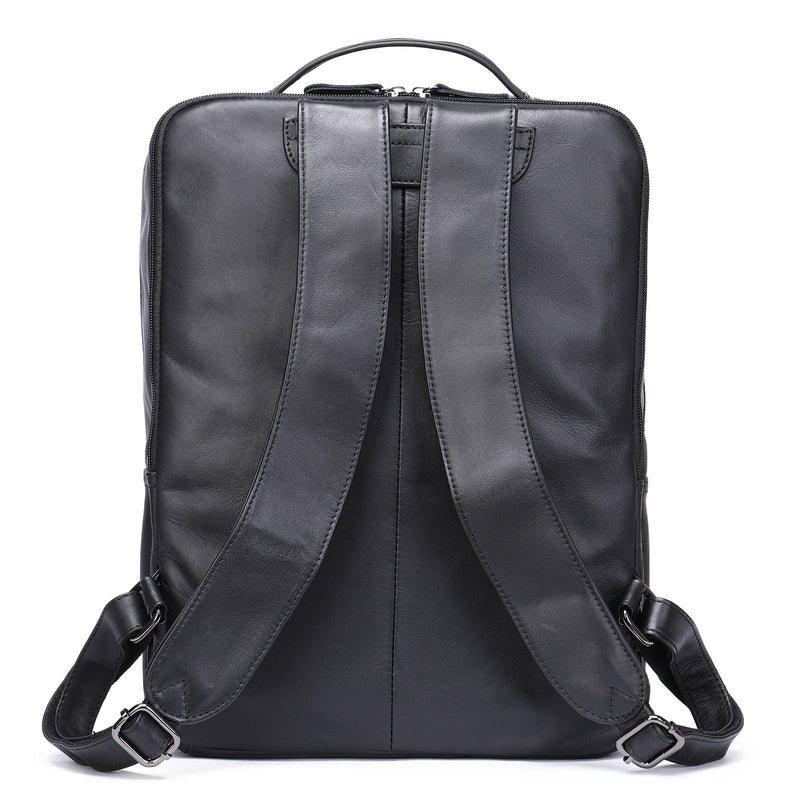 Mochila de Couro Genuíno Génova Notebook 14" - Maschille