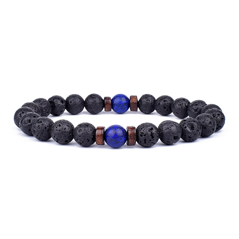 Pulseira Vulcânica Tibetan Masculino - Maschille