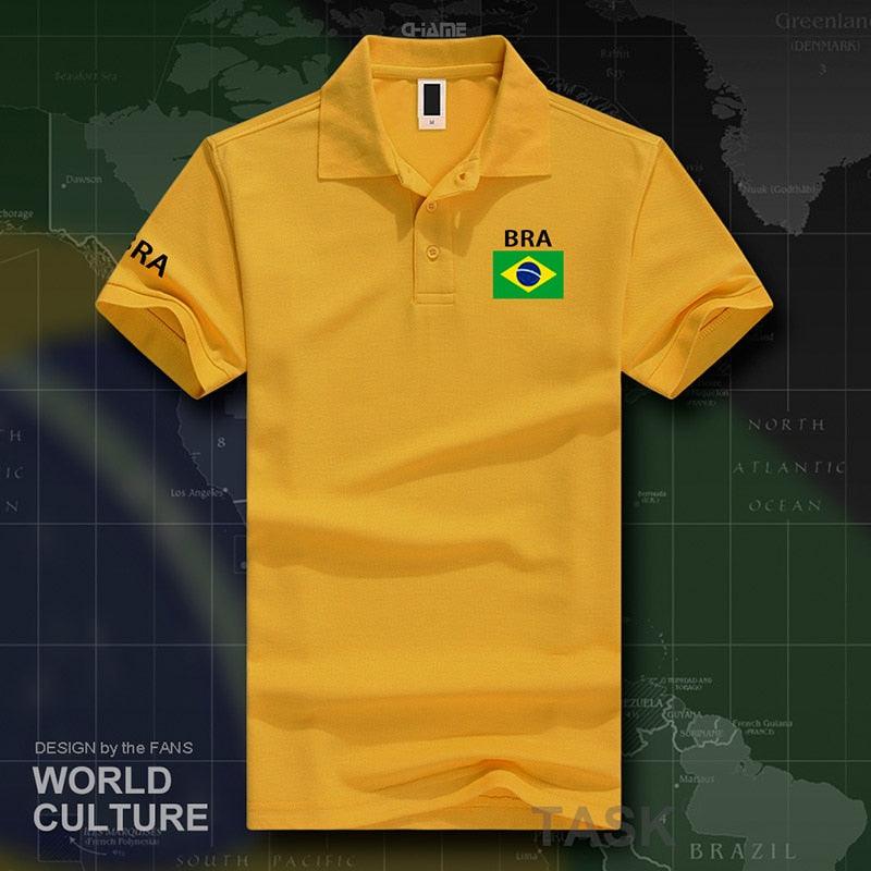 Camisa Polo Brasil - Maschille