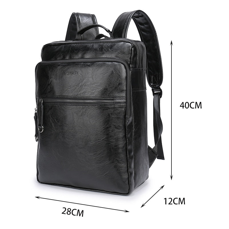 Mochila de Couro Milano - Maschille