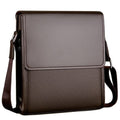 Bolsa Mensageiro Masculina Em Couro Vintage - Milano Vertical - Maschille