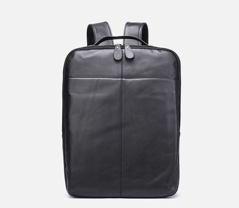 Mochila de Couro Genuíno Génova Notebook 14" - Maschille