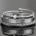 Pulseira Masculino Bracelete Pai Nosso - Maschille