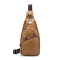 Bolsa de Ombro Masculina - 100% Couro - Maschille