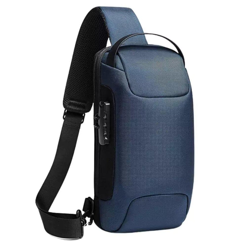 Mochila Multifuncional, Impermeável e Antifurto Com Cadeado - Safe Bag - Maschille