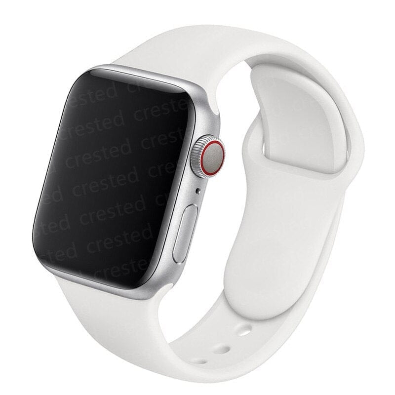 Pulseira de Silicone para Apple Watch Band - Maschille